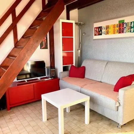 Daire Charmant T2 Quartier Calme Avec Piscine Et Parking - Cap D'agde - Ref Est 019j *